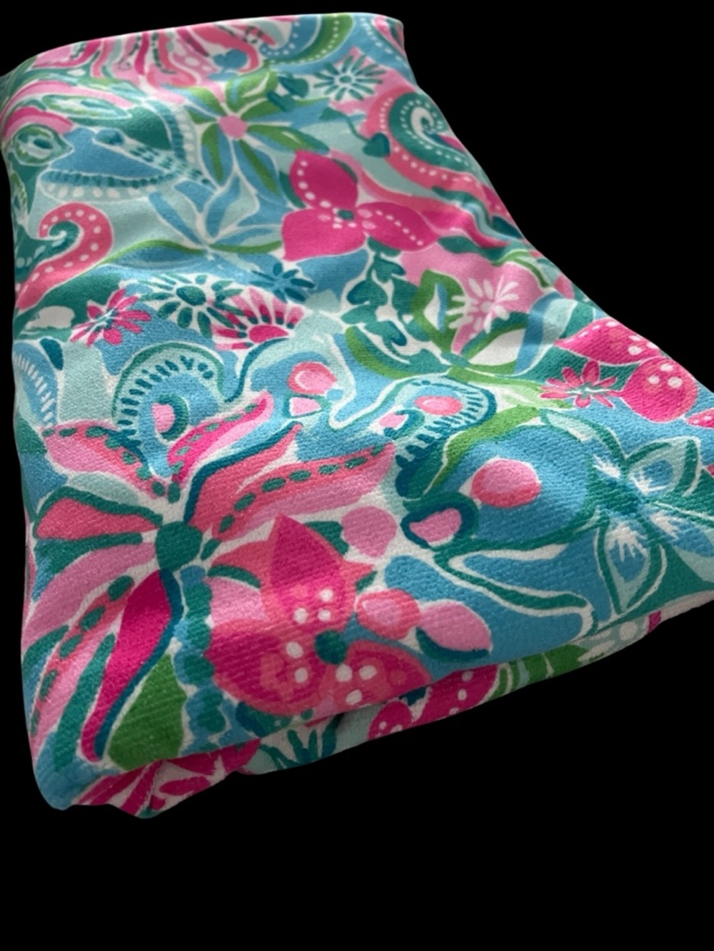 Lilly Pulitzer In Full Bloom Beach Towel Oversized Retired Print 39x72